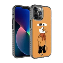 DailyObjects Orange & Red Printed iPhone 12 Pro Back Case-0
