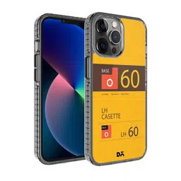 DailyObjects Yellow LH Cassette Stride Printed iPhone 12 Pro Back Case image 1