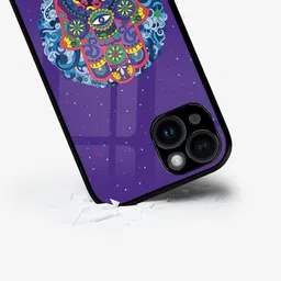 macmerise Abstract Printed iPhone 15 Plus Back Case Mobile Accessories-29