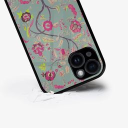 macmerise Floral Printed iPhone 15 Plus Back Case Mobile Accessories-67
