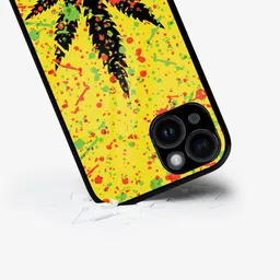 macmerise Tropical Printed iPhone 15 Plus Back Case Mobile Accessories-picture-1