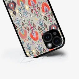 macmerise Floral Printed iPhone 15 Plus Back Case Mobile Accessories-50