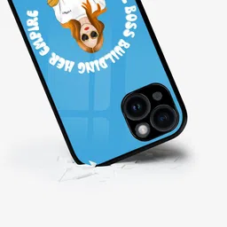 macmerise Cartoon Characters Printed iPhone 15 Plus Back Case Mobile Accessories-6