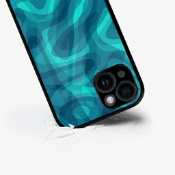 macmerise Abstract Printed iPhone 15 Plus Back Case Mobile Accessories-1