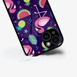 macmerise Abstract Printed iPhone 15 Plus Back Case Mobile Accessories-13