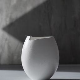 Folkstorys White Solid Metal Vase-image-82
