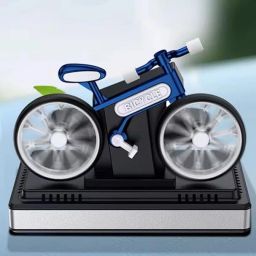 Car Air Freshener Perfume AccessoriesSolar Powered Aroma Bicycle Design MULTICOL Diffuser-24