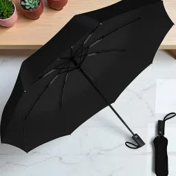 en,Women,Kids,Girls,Boys - 3 Fold with Auto Open and Close Umbrella (Black)_159 Umbrella-image-79