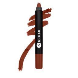 SUGAR Matte As Hell Crayon Lipstick with Sharpener -Emma Woodhouse 19-11