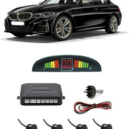PKNB0685 Black Car Reverse Parking Sensor with LED Display 4 Sensor PKNB0685 Parking Sensor-image-5