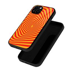 macmerise Abstract Printed iPhone 15 Plus Back Case Mobile Accessories image 2