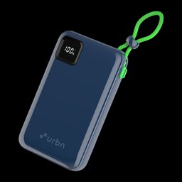 urbn Ultra Link 20000 mAh 22.5W Fast Charging Power Bank (1 Type A and 2 Type C Ports, Power Delivery Compatible, Blue)-4