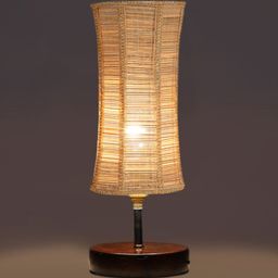 Devansh Beige Textured Table Lamps image 5