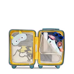 MOKOBARA The Moko Blocks Pink & Blue Hard-Sided Medium Trolley Suitcase image 5