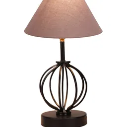 Devansh Grey Solid Table Lamp image 4