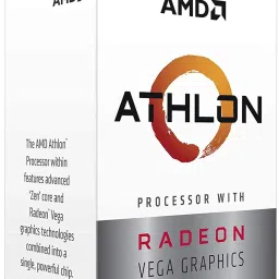 AMD Athlon 3000G with Radeon Vega 3 3.5 GHz AM4 Socket 2 Cores 4 Threads 1 MB L2 4 MB L3 Desktop Processor image 4