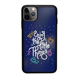 macmerise Enjoy The Little Things Printed iPhone 11 Pro Max Phone Bumper Case-picture-0