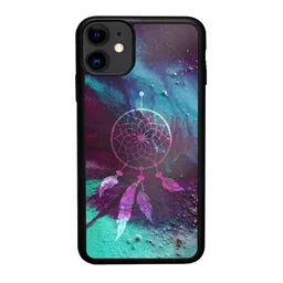 macmerise Dream Catcher Galaxy Printed Glossy Finish iPhone 11 Bumper Back Case-30