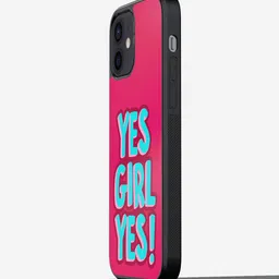 macmerise Yes Girl Yes Printed 12 Bumper Case Cover-image-98