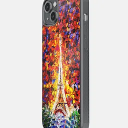 macmerise Eiffel Tower Printed iPhone 14 Plus Bumper Phone Back Case-43