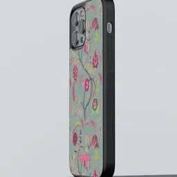 macmerise Chintz Printed iPhone 12 Pro Phone Bumper Case Cover-image-11