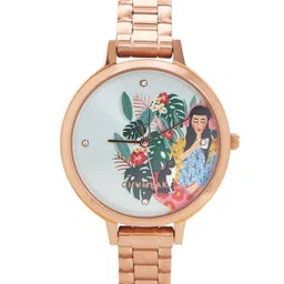 TEAL BY CHUMBAK Women Embellished Dial & Analogue Watch 8907605128684-11