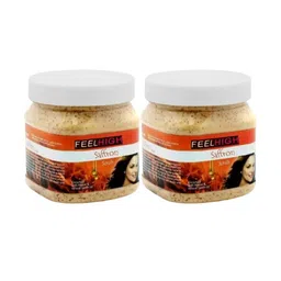 FEELHIGH Set of 2 Saffron Scrub with Wheat Germ Oil - 500 ml each-7