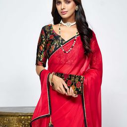 Sangria Gotta Patti Pure Chiffon Saree-picture-44