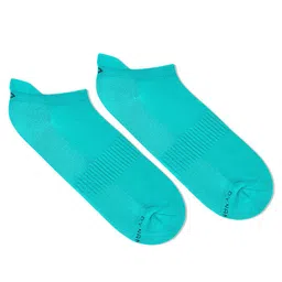 Dynamocks Men Turquoise Solid Bamboo Ankle-Length Socks-image-18