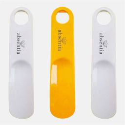 ABSENTIA SHOE HORN, Pack of 3 (WHITE+WHITE+YELLOW) - FOR ALL FOOTWARES / TRAVEL FRIENDLY Shoe Tree-image-0