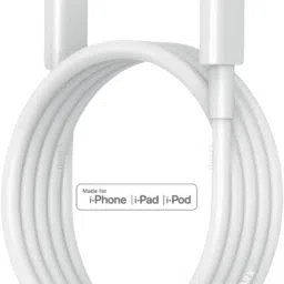 RoarX Lightning Cable 6 A 1 m USB Type-C to Lightning Cable MFI Certified , Fast Charging Cable-11