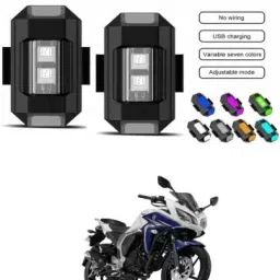 LED Light 7 Colors + Flashing Modes for Drone Helmets Bike Aircraft Light 689 Shower Laser Light-26