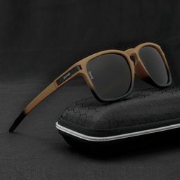 OKNO Unisex Wayfarer Sunglasses With Polarised Lens OKCCanyonBlackSC1EL1145-26