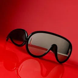 French Accent Men Oversized Sunglasses With Polarised Lens-image-35
