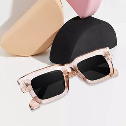 Peter Jones Eyewear Unisex Oversized Sunglasses with Polarised Lens 3688TBW-58