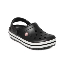 Crocs Unisex Black Crocband Clogs-picture-11