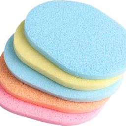 6 Pcs Facial Sponge Natural Reusable Soft Cleansing Sponge-image-70