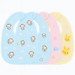 Baby Feeding Bibs for Infants & Toddlers - Waterproof | Pack of 4-picture-34