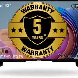 109 cm (43 inch) HD Ready LED Smart Android TV with 5 Years Pannel Warranty| Bezelless Design| 24 Watts Boom Speaker| 3 HDMI and 2 USB Port| Inbuilt Woofers| AI Voice Remote| Screen Mirroring-image-76