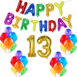 Combo for 13th Birthday Party Decoration items-image-114