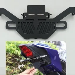 Magnetic Foldable Tail Tidy/Bike Number Plate Holder for All Universal Bikes Bike Number Plate-image-62