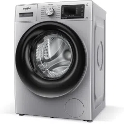 whirlpool 8 kg Fully Automatic Front Load with In-built Heater Black image 5