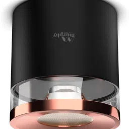 6W Crystal Black Rose Gold Cylindrical COB Surface (Warm White, Pack of 3) Ceiling Light Ceiling Lamp-27