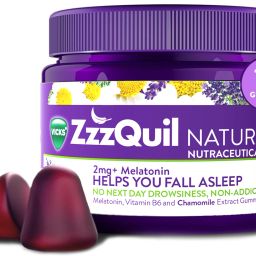 ZzzQuil Natura, Non-Addictive Sleep Gummy, Melatonin helps you fall Asleep Fast-image-16