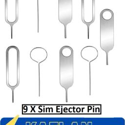 KAELAN 9 Pcs. SIM Card Tray Ejector Pin Tool Sim Adapter image 2