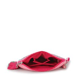 Anekaant Geometric Printed Structured Sling Bag with Tasselled image 4