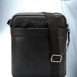 Cross Vegan Leather Crossbody Bag-image-67