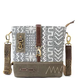 Goatter Printed Structured Sling Bag-10