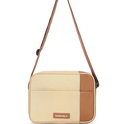 Assembly Structured Sling Bag with Tasselled image 1
