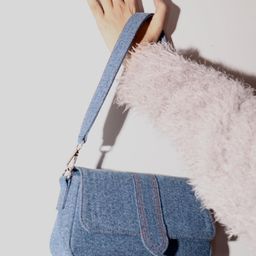 LA ELLORE Women Solid Structured Leather Shoulder Bag-43